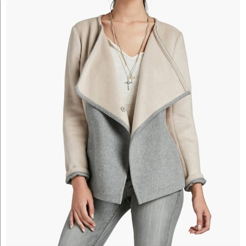 Lucky Brand Wool Color Block Women’s Jacket Small